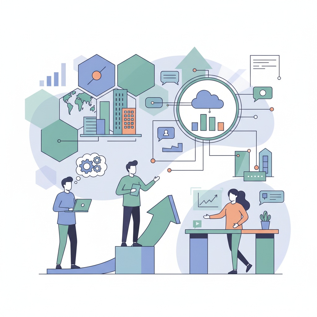 Plano crescimento financeiro